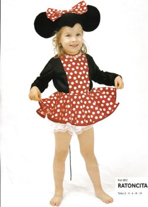 Dětský kostým — Myška Minnie